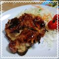 見習い主婦haru's cooksnap of when they made 簡単！チキンのにんにく照り焼き.