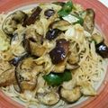 あいｾﾝｾｲ's cooksnap of when they made なすとピーマンの味噌パスタ.
