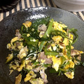 なちゅれなおなお's cooksnap of when they made さば缶とニラの卵まぜまぜ.
