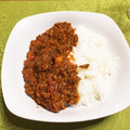 クックT784AZ☆'s cooksnap of when they made ひき肉とトマトのドライカレー風.