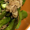里部あみ's cooksnap of when they made 無限ししとう.