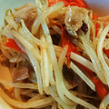 智恵ちゃんのつく恋慕's cooksnap of when they made にらともやしのウエイパー炒め.