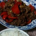 ＊新米ゆうちゃん＊'s cooksnap of when they made 牛肉とエリンギ炒め.