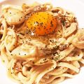 ぱんだきゃっと's cooksnap of when they made お手軽おいしい！カルボナーラうどん.