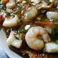 kaz～kaz～⭐'s cooksnap of when they made あるものであんかけ焼きそばランチ！.