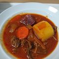 clayon's cooksnap of when they made 簡単 美味しい生ビーツのボルシチ.