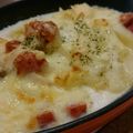イエローバード's cooksnap of when they made 牛乳だけ☆じゃがいもとエリンギのグラタン.