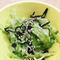 asapen's cooksnap of when they made 下処理で苦くない★ゴーヤの塩昆布和え.