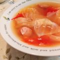 fu♪♪'s cooksnap of when they made フレッシュトマトのコンソメスープ.