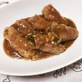 hxちびっこ's cooksnap of when they made ご飯がすすむ!チーズ入り肉巻きピーマン.