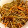 y0sh1k0ママ's cooksnap of when they made 白滝のきんぴら 牛蒡と人参入り.