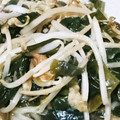 ★ぁねえ★'s cooksnap of when they made 生姜たっぷり☆彡わかめともやしの炒めもの.