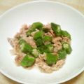 やっぺ841's cooksnap of when they made オクラと豚のおひたし.
