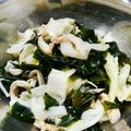 RIKOTORA's cooksnap of when they made サラダチキンと春キャベツ・ワカメの酢の物.