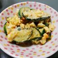 クックS3KLCL☆'s cooksnap of when they made 【焼きズッキーニのマヨ卵サラダ】.