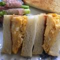 neoem's cooksnap of when they made 【男の料理】京都流 たまごサンド♪.