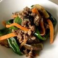 genz's cooksnap of when they made 基本のなすの肉味噌炒め.