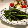 masabagel's cooksnap of when they made シャキシャキっとインゲンの生姜焼き.