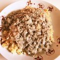 クックT0YGBH☆'s cooksnap of when they made 簡単！肉あんかけ炒飯！香味ペースト醤油で.