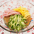 バカリャウ's cooksnap of when they made ところてんのゴマダレ冷やし中華風.