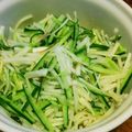 greentmt's cooksnap of when they made 大根ときゅうりの薬味サラダ【作り置き】.