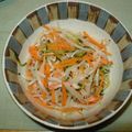 こっとんている's cooksnap of when they made もやきゅうカニかまサラダ☆.