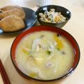四谷わかば's cooksnap of when they made かぼちゃと豚肉のコクまろみそ汁.