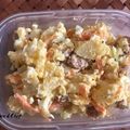 働く女子の台所's cooksnap of when they made ポテトとベーコンのガーリックサラダ☺.