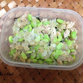 働く女子の台所's cooksnap of when they made 枝豆とツナのわさび醤油和え.