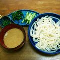 sasa☆゛'s cooksnap of when they made ごまだれのつけ麺～♪（冷たいざるうどん）.