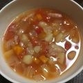 やよもも's cooksnap of when they made ワイルド！ミニトマトでミネストローネ.