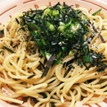 chizu115's cooksnap of when they made 簡単！梅しそパスタ.