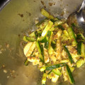 ルリカラクサ's cooksnap of when they made 長芋ときゅうりの☆おかか和え.