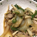 ＊あっこやん＊'s cooksnap of when they made 豚肉と玉ねぎ　しめじピーマンの肉野菜炒め.