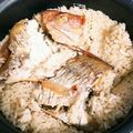 ＊リンちょ＊'s cooksnap of when they made 鯛めし☆お食い初めの残りで.
