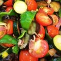 ジンベイ5's cooksnap of when they made 旨味がじゅわ〜☆夏野菜炒め.