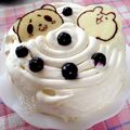 カクレポロジリ's cooksnap of when they made ダブルチーズケーキ.