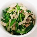 クック72☆'s cooksnap of when they made ☆小松菜とベーコンのバター醤油炒め☆.