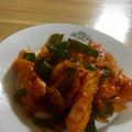 広野のタイタン's cooksnap of when they made 鶏肉とピーマン、たまねぎのケチャップ炒め.