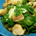 Яамi's cooksnap of when they made 照り照り♡鶏肉とエリンギの焼き鳥風炒め.