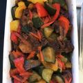 kicin1220's cooksnap of when they made 牛肉と胡瓜とパプリカの甘辛中華炒め＊.