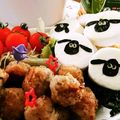 椎名のこ's cooksnap of when they made 【キャラ弁】はんぺんdeひつじのショーン.