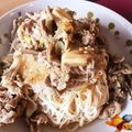 週末主夫130's cooksnap of when they made 胡麻香る！豚肉と大根おろしのぶっかけ素麺.