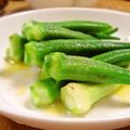 maiharunao's cooksnap of when they made 簡単かけるだけ！オクラのマリネ♪.