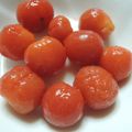 iketa's cooksnap of when they made 超簡単♬プチトマトの湯むき☆ポチっとな♬.