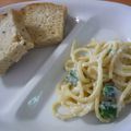 ミニチュアバジル's cooksnap of when they made 大葉にんにく醤油の白和えパスタ.