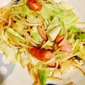 ゆり☻★'s cooksnap of when they made コスパ高☆もやしとキャベツのにんにく炒め.