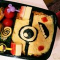ナギンセ's cooksnap of when they made 簡単キャラ弁！ミニオン弁当♪.
