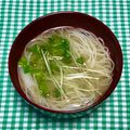 にきけん's cooksnap of when they made そうめんとかいわれの味噌汁.