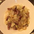 nanasworld's cooksnap of when they made お家にある食材で…★簡単★和風パスタ★.
